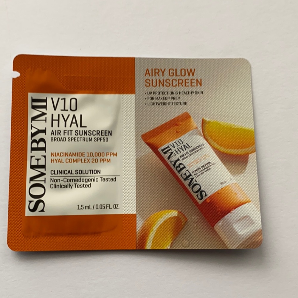 Some By Mi V10 HYAL Air Fit Sunscreen SAMPLE